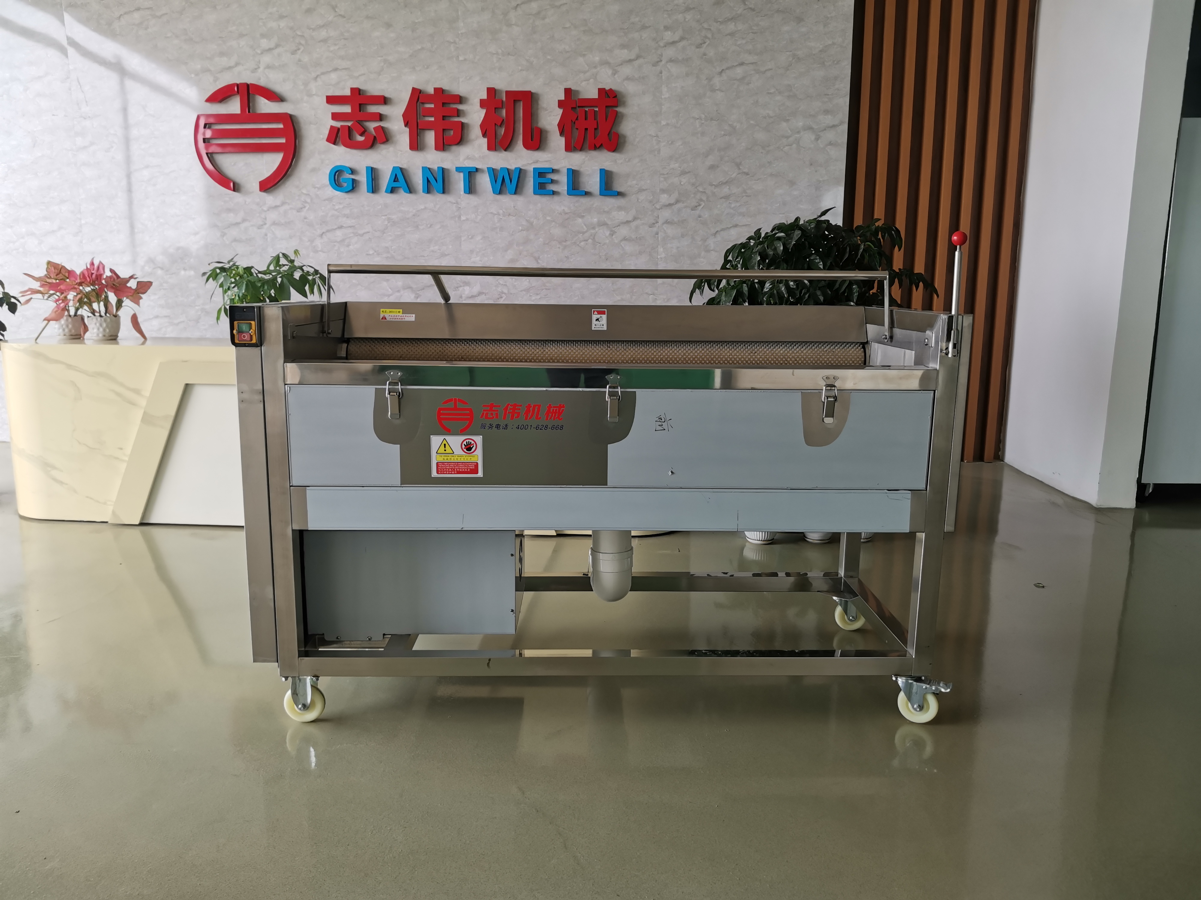ZW-918清洗去皮機(jī)，土豆去皮機(jī)